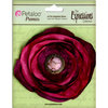 Petaloo - Expressions Collection - Bohemian Silk Flower - Fuschia