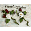 Petaloo - Canterbury Collection - Rose and Berries Picks - White
