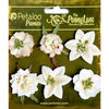 Petaloo - Penny Lane Collection - Floral Embellishments - Small Flower - Vanilla