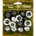 Petaloo - Penny Lane Collection - Floral Embellishments - Forget Me Nots - Silhouette