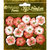 Petaloo - Penny Lane Collection - Floral Embellishments - Forget Me Nots - Paprika