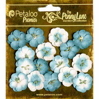 Petaloo - Penny Lane Collection - Floral Embellishments - Forget Me Nots - Teal