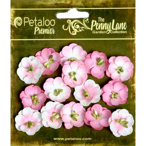 Petaloo - Penny Lane Collection - Floral Embellishments - Forget Me Nots - Pink