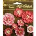 Petaloo - Penny Lane Collection - Floral Embellishments - Mixed Blossoms - Antique Red