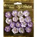 Petaloo - Penny Lane Collection - Floral Embellishments - Forget Me Nots - Soft Lavender