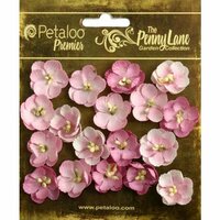 Petaloo - Penny Lane Collection - Floral Embellishments - Forget Me Nots - Soft Pink