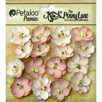 Petaloo - Penny Lane Collection - Floral Embellishments - Forget me Nots - Antique Mauve