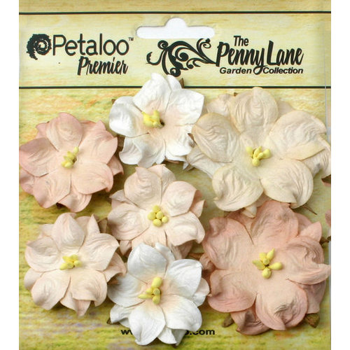 Petaloo - Penny Lane Collection - Floral Embellishments - Mini Wild Roses - Antique Mauve