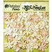 Petaloo - Penny Lane Collection - Floral Embellishments - Mini Daisy Petites - Antique Beige