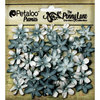 Petaloo - Penny Lane Collection - Floral Embellishments - Mini Daisy Petites - Teal