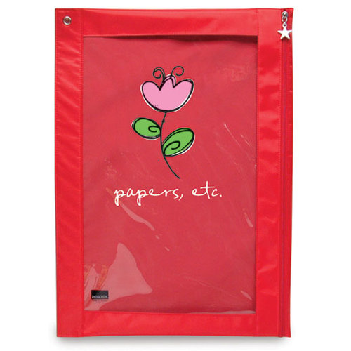 Penny Laine Papers - Storage Pouches - Single Pink Flower