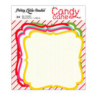 Pretty Little Studio - Candy Cane Collection - Die-Cuts - Brackets - Be Merry