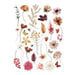 Pretty Little Studio - Ginger Snap Collection - Die-Cuts - Dried Flowers