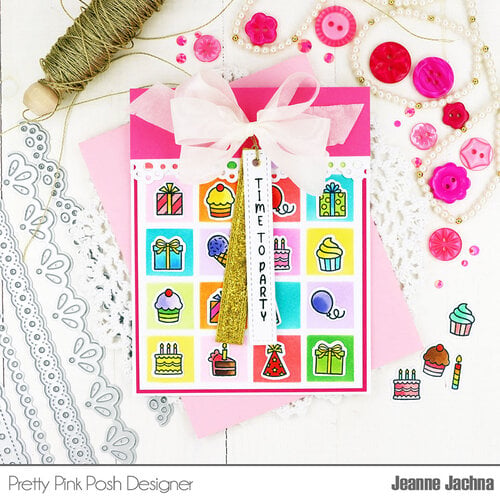 Pretty Pink Posh - Dies - Birthday Icons Pretty Pink Posh - Dies - Birthday Icons