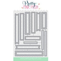 Pretty Pink Posh - Dies - Sentiment Strips