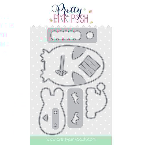 Pretty Pink Posh - Dies - Penguin Holder