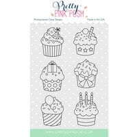 Pretty Pink Posh - Photopolymer Stamps - Birthday Cupcakes