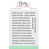 Pretty Pink Posh - Clear Photopolymer Stamps - Easter Sentiment Strips