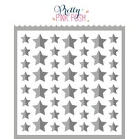 Pretty Pink Posh - Stencils - Half Stars