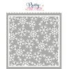 Pretty Pink Posh - Stencils - Snowflake Background