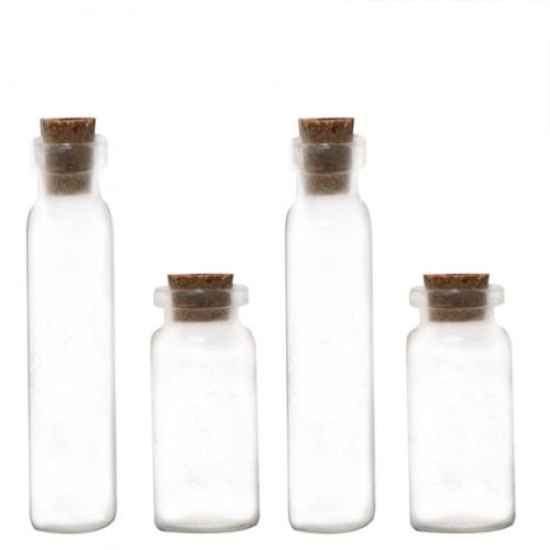 7 Gypsies - Apothecary Collection - Glass Bottles - Clear