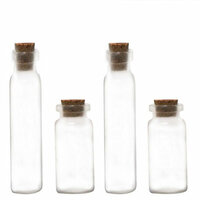7 Gypsies - Apothecary Collection - Glass Bottles - Clear