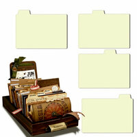 7 Gypsies - Librarie Drawer - Tabbed Dividers - Naked Tabs