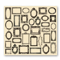 7 Gypsies - Collage Tissue Paper - Frames