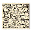 7 Gypsies - Collage Tissue Paper - Keys