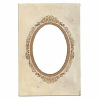 7 Gypsies - Binderie - Board Book Cover - Gypsy - Oval Frame