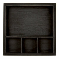 7 Gypsies - Solo Shadowbox Tray - Black - 6 x 6