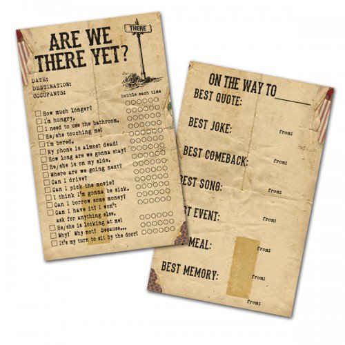 7 Gypsies - Gypsy Moments Collection - 3 x 5 Cards - Are We There Yet