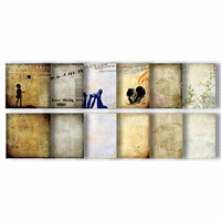 7 Gypsies - Off the Wall Collection - Paper Pad - 8 x 8