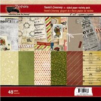 7 Gypsies - Santa's Journey Collection - Christmas - 6 x 6 Paper Pack