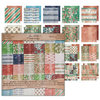 Tim Holtz - Idea-ology Collection - Christmas - 12 x 12 Paper Stash - Holiday's Past