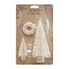 Tim Holtz - Idea-ology Collection - Christmas - Woodlands - Ornaments
