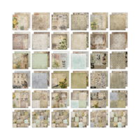 Idea-ology - Tim Holtz - 12 x 12 Paper Stash - Wallflower
