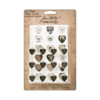 Advantus - Tim Holtz - Idea-ology Collection - Heart Charms