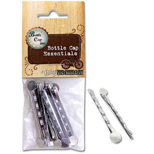 Bottle Cap Inc - Vintage Edition Collection - Jewelry - Chrome Bobby Pins