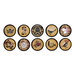 Bottle Cap Inc - Vintage Edition Collection - Bottle Cap Images - Amber Romance - 1 Inch