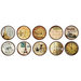 Bottle Cap Inc - Vintage Edition Collection - Bottle Cap Images - Paris Passport - 1 Inch