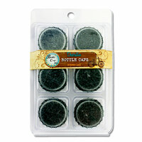 Bottle Cap Inc - Vintage Edition Collection - Bottle Caps - Distressed - Black