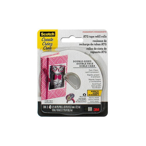 Scotch Tape Runner Double Sided Adhesive Extra Strength 33