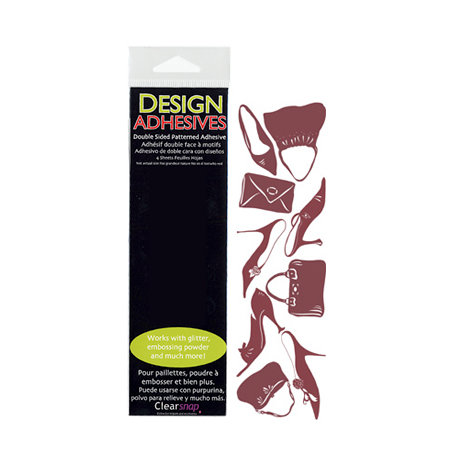 Clearsnap - Design Adhesives - Double Sided Patterned Adhesive - Shopping Trip