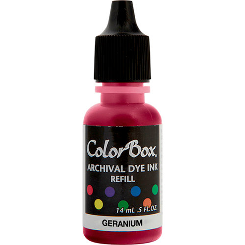 ColorBox - Archival Dye Ink Refill - Geranium