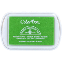 ColorBox - Doodlebug Design - Pigment Inkpad - Limeade