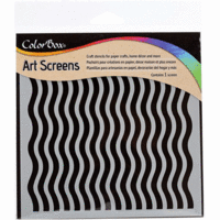 ColorBox - Art Screens - 6 x 6 Stencil - Groovy