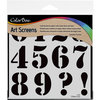 ColorBox - Art Screens - 6 x 6 Stencil - Numeric