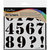 ColorBox - Art Screens - 6 x 6 Stencil - Numeric