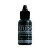 Ranger Ink - Studio by Claudine Hellmuth - Semi-Gloss Acrylic Paint - Charcoal Black - .5 ounces